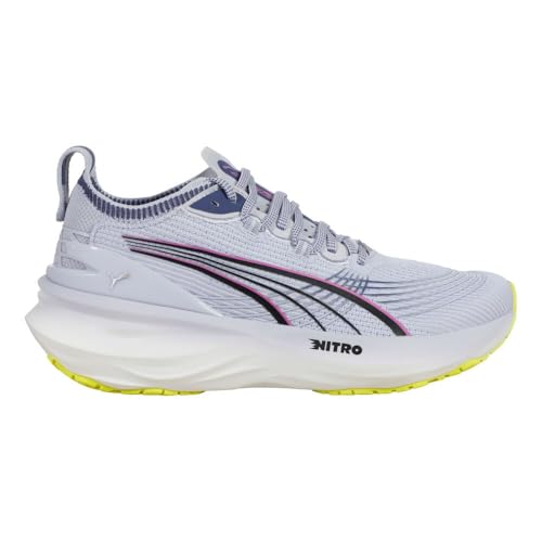 PUMA Damen Foreverrun Nitro 2 Laufschuhe Stabilitätsschuh Cool Weather-Yellow Alert - Blau 41