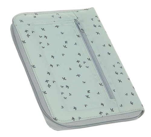 Lässig Funda organizadora para cartilla Sanitaria Funda para Pasaporte Funda para Documentos de la Madre/Document Pouch Floral Mint
