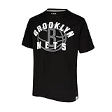 Ultra Game Adults NBA Official Super Soft Game Day T-Shirt, Brooklyn Nets, Black, Large