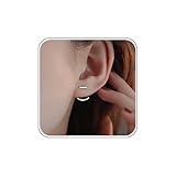 Les boucles d'oreilles à barre incurvée sont très délicates et à la mode, vous pouvez les assortir à vos tenues quotidiennes.