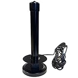 Design compatto / Puoi completare la tua decorazione con l'antenna Mini UHF VHF ben progettata e rivestita. Ideale per l'uso in vacanza o in viaggio.