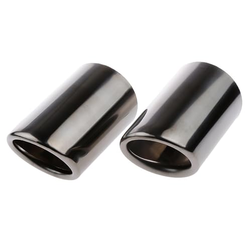 Cola trasera de escape para Audi A4 y Q5, embellecedor de metal protector para el día a día 3