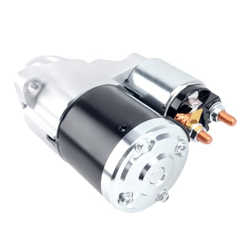 17994N Motor de Arranque Nuevo Compatible con Sebring 07-10 y Dodge Avenger 08-10, Caliber 07-12, Journey 09-19, Compass/Patriot 07-17, 12V 1.2KW 8 Dientes CCW miniatura 6