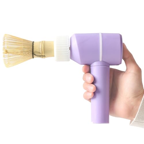 Yeory Matcha Mixer, 3-Speed Automatic No-Splash Matcha Whisk Electric, Electric Whisk Rechargeable for Perfect Blend - Image 6