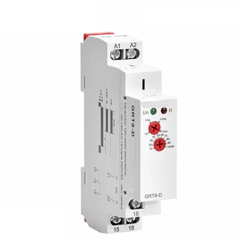 Relais temporisé GRT8-D pour l'extinction automatique de la ventilation domestique 12V-240V