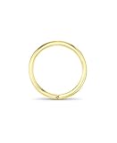 14k Yellow Gold Nose Hoops Seamless Nose Rings 5/16