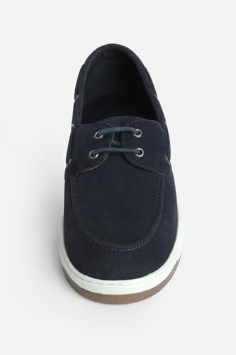 Image of SNITCH Men Casual Shoes | Solid Pattern Boat Shoes | Premium Vegan Leather & TPR Outsole | Lightweight Everyday Casual Boat Shoes for Men