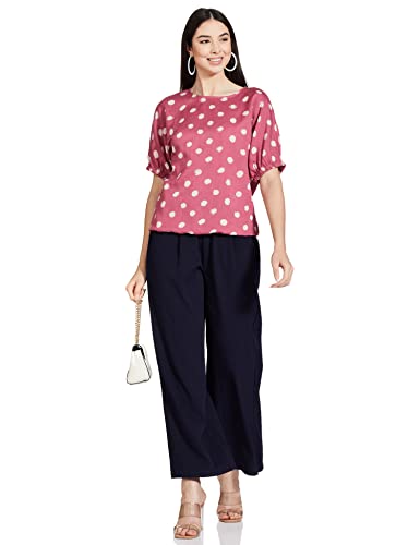 Image of Max Women's Printed Round Neck Regular Fit Top