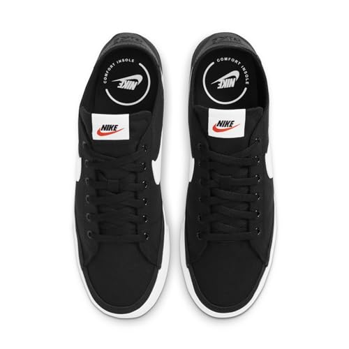 Nike Court Legacy CNVS Black/White 13 D (M)4