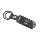 Materialtyp: Zinklegierung ASTAOT Schlüsselbund,Schlüsselanhänger,Echtes Leder Schlüsselring Key Fob Für Alfa Romeo Giulia Giulietta Mito Stelvio Brera 147 156 159 166 Emblem Schlüssel Halter-Red Style