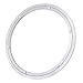 ENET Plateau tournant Lazy Susan, plateau tournant rond en aluminium avec base pivotante à roulements, 35,5 cm