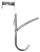 American Dream Household Kitchen Sense Over the Cabinet/Drawer Double Hooks, Chrome