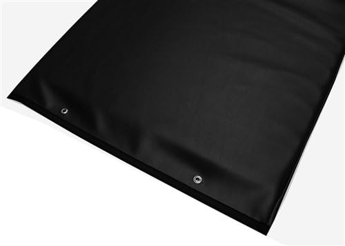 X-Ray Table Pad - 2" Firm Foam, 72" x 23-1/4" x 2", Black Upholstery Vinyl