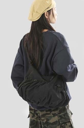 Nylon Hobo Bag for Women Large Hobo Purses Shoulder Handbags Adjustable Slouchy Messenger Bag 20253