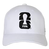 Outerstuff FIFA World Cup 2026 Mens Event Structured Flex Cap Hat, White, One Size