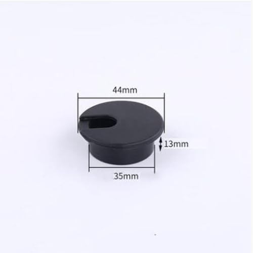Rejillas para Cables de Escritorio Organizador con Cubierta con Ojal de 35mm 2