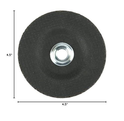 Image of Weiler 58066 4-1 /2 inch x 3 /32 inch Tiger Mechanized Pipeline, Z30T, Type 27, 5 /8 inch-11 Nut (Pack of 10)