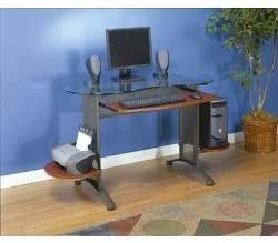 The Studio Rta Ellipse Computer Desk - 13095 : Amazon.co.uk: Home & Kitchen