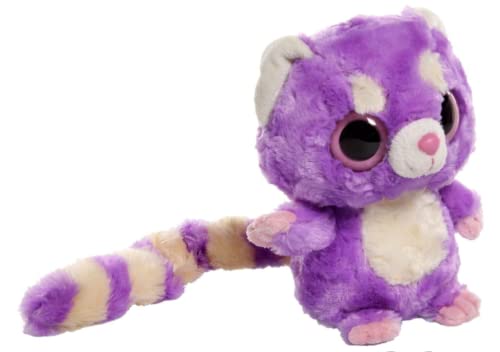 Aurora World YooHoo & Friends - Peluche Lesser Panda, 13 cm, Color Malva y Blanco 12465
