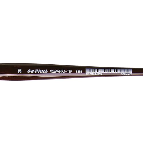 Image of da Vinci Watercolor Series VarioTip Paint Brush, Flat Synthetic, Size 20