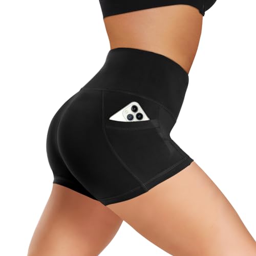 GAYHAY Biker Shorts Women with Pockets - 3