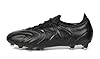 KELME Kangaroo Leather Soccer Cleats - FG Pro K-Leather Soccer Shoes - Outdoor Indoor Football Boots Mens Adult Sizes (Black, 8.5)