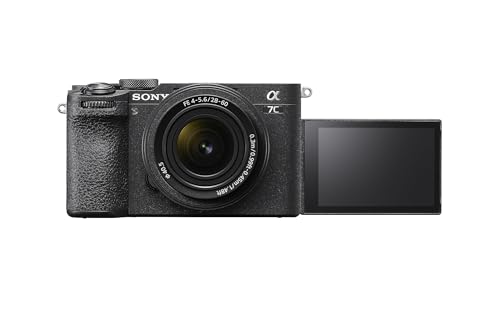 Sony Alpha 7C II | Spiegellose Vollformatkamera mit SEL2860 (33 MP, Echtzeit-Autofokus, 10 BPS, 4K Video, neigbarer LCD-Touchscreen) Schwarz – Bild 4