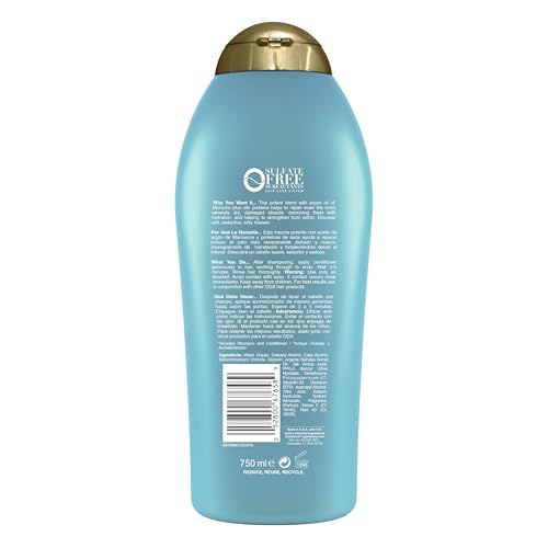 OGX Hydrate & Repair + Argan Oil of Morocco Conditioner, 25.4 fl oz - image 8