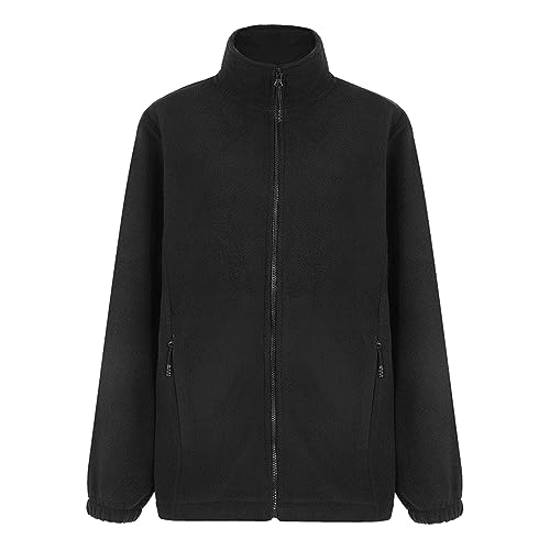 Sweat à capuche pelucheux pour femme avec fermeture éclair veste chaude