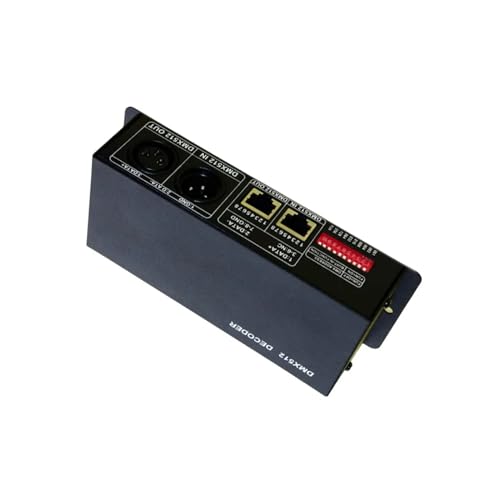 Décodeur WS-DMX-NET-K-3CH pour ruban LED RGB 12V 24V