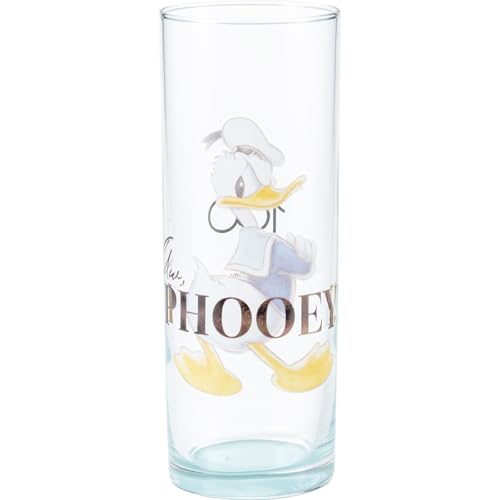 サンアート ウォルト ディズニー カンパニー 創立100周年 D100 ドナルドダック メッセージ グラス 約260ml 食器 グッズ 雑貨 プレゼント ギフト 誕生日プレゼント 日本製 SAN4188-2