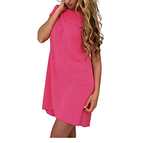DAYIM Vestidos femininos com capuz pacote curto quadris femininos, Vermelho 9061, XXG