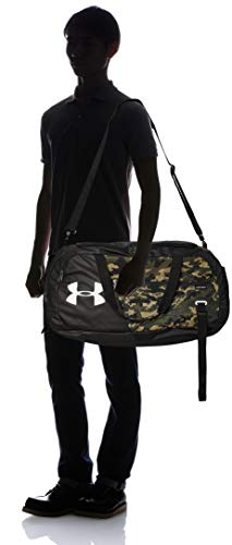 Under Armour Adult Undeniable Duffle 4.0 Gym Bag , Black (006)/White , Medium