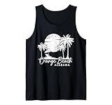 Ce design de surf vintage Orange Beach Alabama pour homme et femme est le cadeau parfait pour les surfeurs qui sont en vacances.