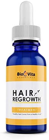BioVita Essentials Hair Regrowth Treatment for Men & WomenClinically Proven to revitalize hair follicles & fight hair loss, stimulates hair regrowth and reverse hair loss