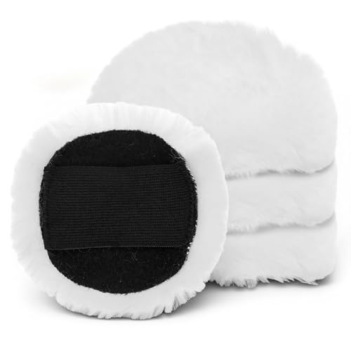 Tucnoeu 5-Inch Lambswool Pads