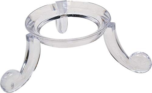 Dg-Exodif Soporte de plexiglás para esferas y huevos, lote de 10 unidades