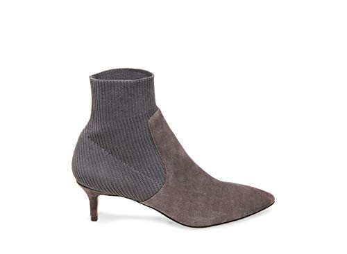 STEVEN by Steve Madden Women's Kagan Ankle Boot, Grey/Multi, 9 M US