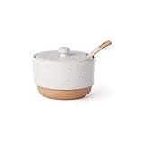 Spülmaschinenfest Dansk Koffie Zuckerdose mit Löffel, 0,5 kg, weiß