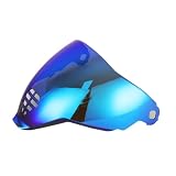 Visor For Airflite For IC-06 Motorcycle Helmet Lens Day and Night Universal Faceshield Sunshield Lens,Conduzca con precaución