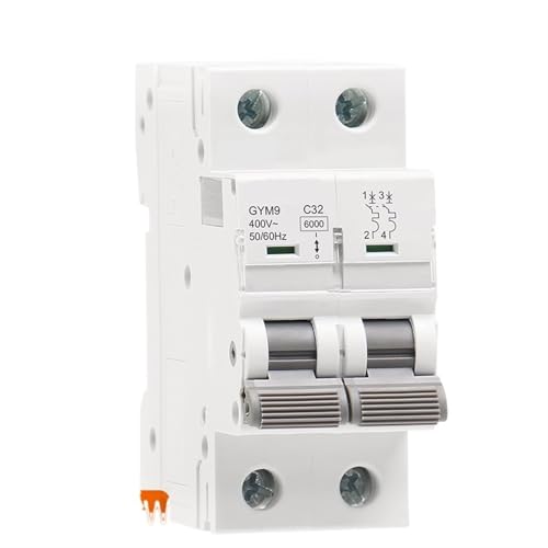 Mini disjoncteur MCB 2P 10A pour sécuriser l'éclairage de votre salon