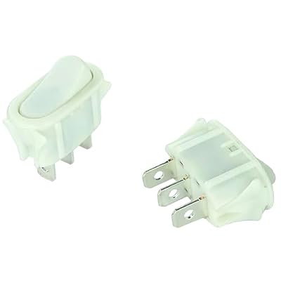 SR561116 Range Hood Switch Replacement for BROAN Nutone Range Hood R561116(Pack of 2), white