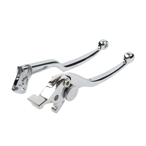 Levier de frein d'embrayage anti casse CNC pliable argent réglable pour GSX750F