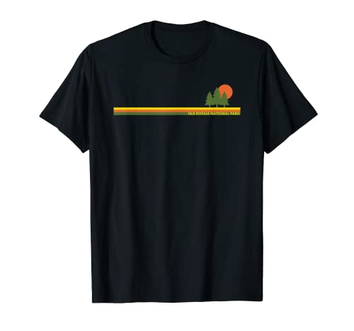 Isle Royale Parque Nacional Pinos Sol Camiseta