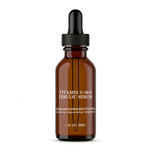 Nourishmax Vitamin C Serum, Vitamin C B E Ferulic Serum, for All Skin Types, 1 Fl Oz