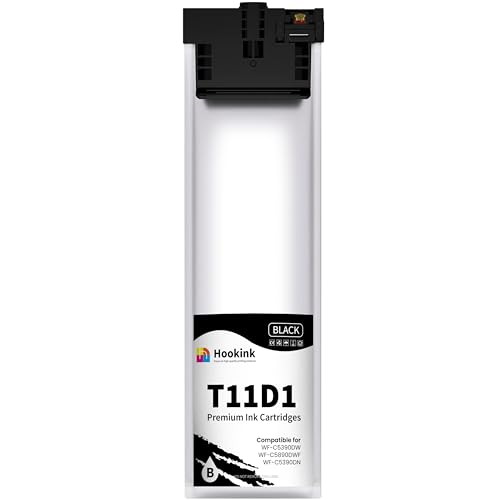Cartouches d'encre T11D Noir compatibles avec Epson Workforce Pro WF-C5390DW et WF-C5890DWF