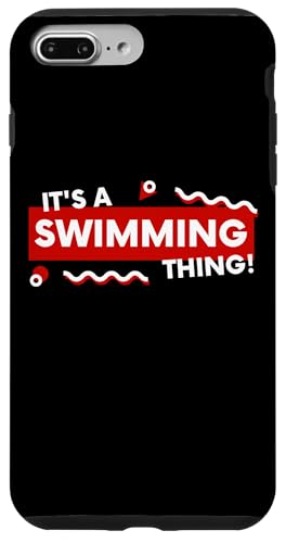 It's a Swimming PPool Thing Open Water Competitive Swimmers �X�}�z�P�[�X iPhone 7 Plus/8 Plus �p