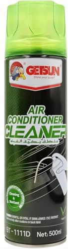 GETSUN Air Conditioner Cleaner Car Air Cleaner Foam Reduce Musty Smell Create Fragrance Clean Reduce Dust & Dirt 500 ml Powerful AC & Ventilation System Cleaner and Deodorizer