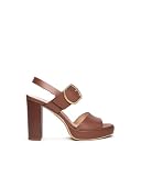 nero giardini sandali Tipo di Tacco: Tacco a Blocco Nero Giardini E513354D Sandali Donna in Pelle - Cuoio 39 EU