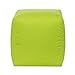 Gouchee Home Outdoor/Indoor Fade Resistant Cube Soleil Bean Bag Pouf with Filling Green